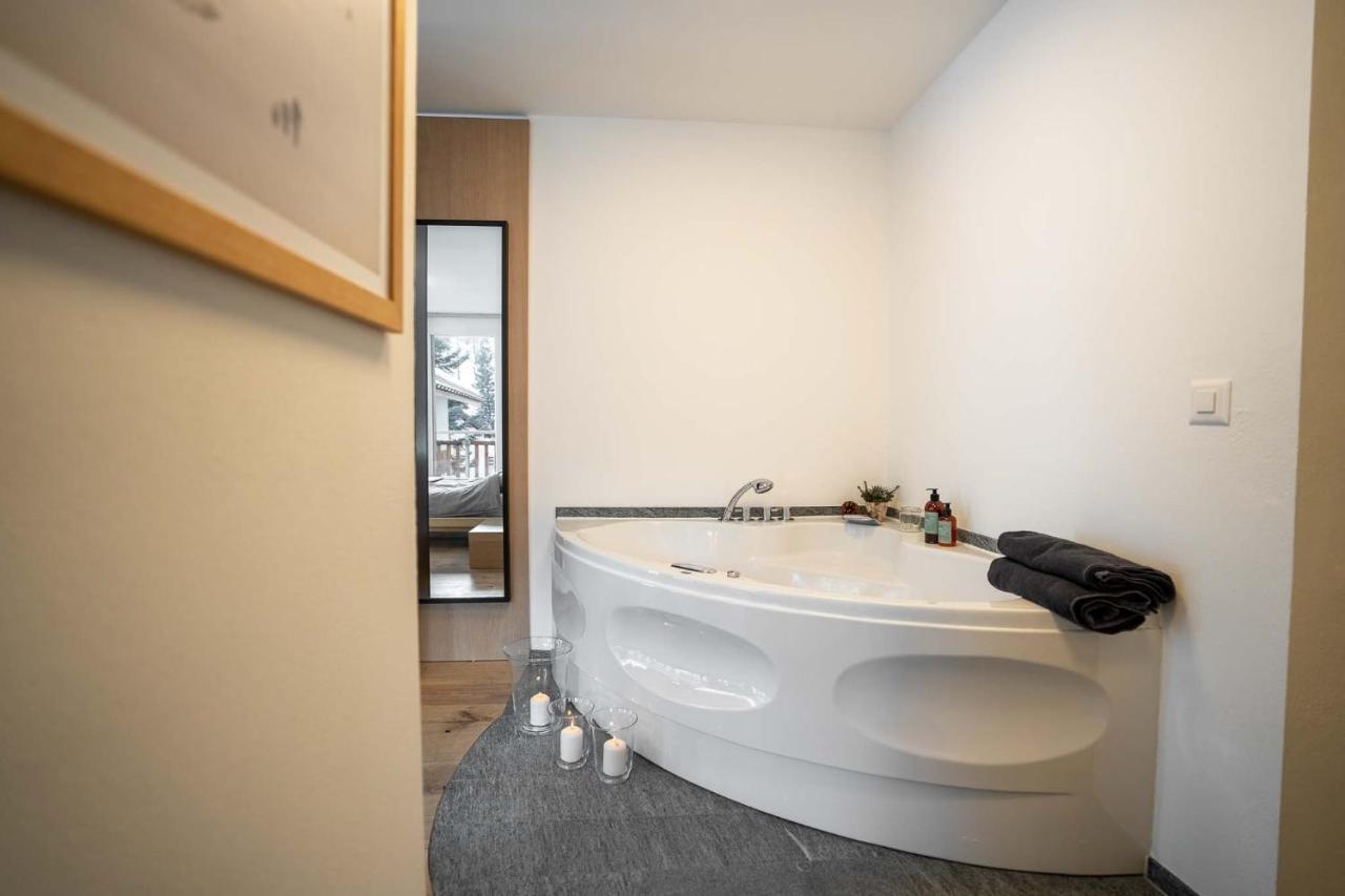 Modern Apartment With Matterhorn View Zermatt Exterior photo